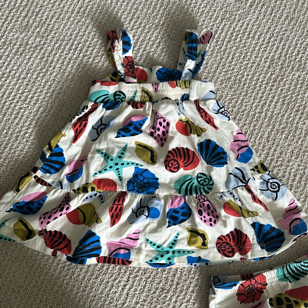 Hanna Andersson Dress & Bloomer Set - Picture 2 of 4